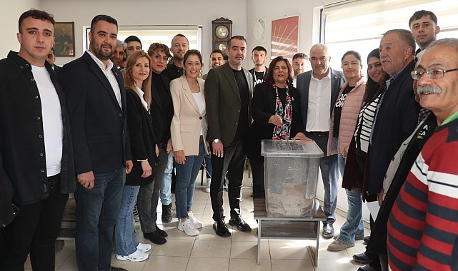 Başkan Arıcı, oyunu kullandı