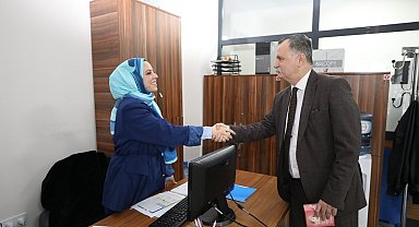 Başkan Balaban kadın çalışanların gününü kutladı