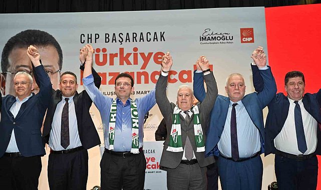 Başkan Bozbey, "Ekrem Başkanımız ile kol kolayız, omuz omuzayız"