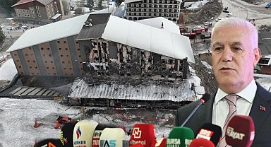 Başkan Bozbey Uludağ'daki otel yangınını değerlendirdi: Sezondan sonra olması faciayı önledi!