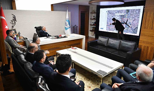 Başkan Büyükkılıç'tan 'Ulaşım Master Planı' zirvesi