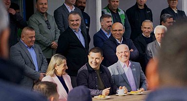 Başkan Günel belediye işçileriyle bayramlaştı