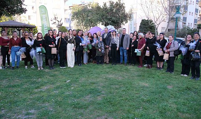 Başkan Özgün, Defne Belediyesi'nin kadın çalışanlarıyla bir araya geldi