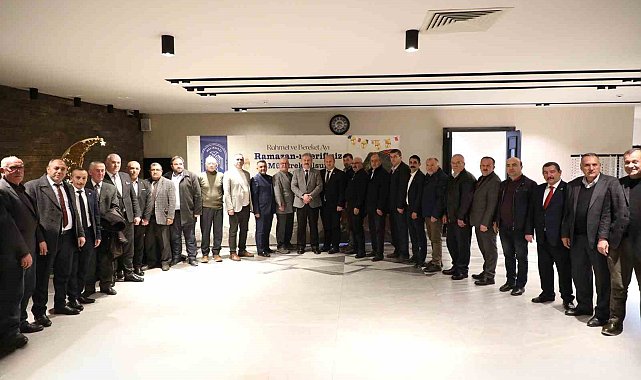 Başkan Palancıoğlu muhtarlarla bir araya geldi