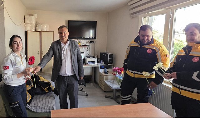 Başkan Pütün sağlık çalışanlarını 14 Mart'ta yalnız bırakmadı