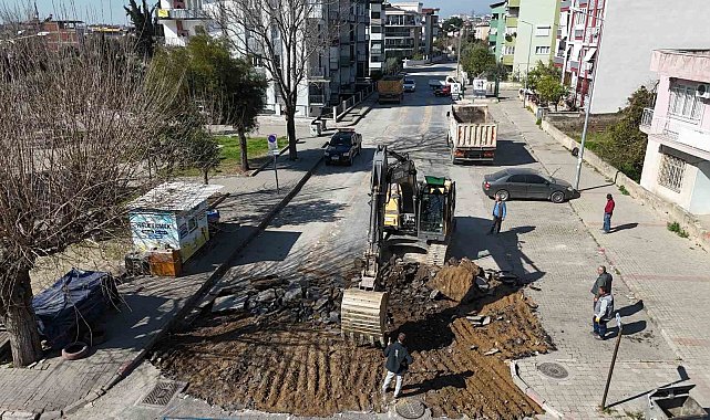 Başkan Tetik, yol çalışmalarını yerinde inceledi