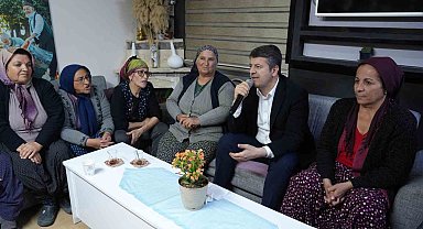 Başkan Tutdere, K11 Konteyner Kent'te kadınların misafiri oldu