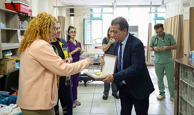 Başkan Yetişkin, görevi başındakileri unutmadı