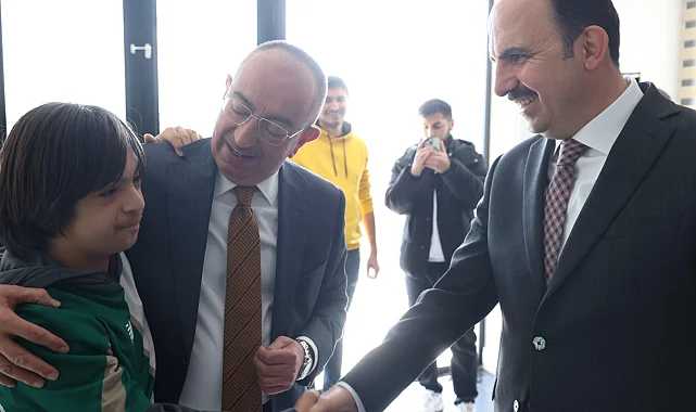 Başkanlar DOSD Meram'da Down Sendromlu çocuklarla buluştu