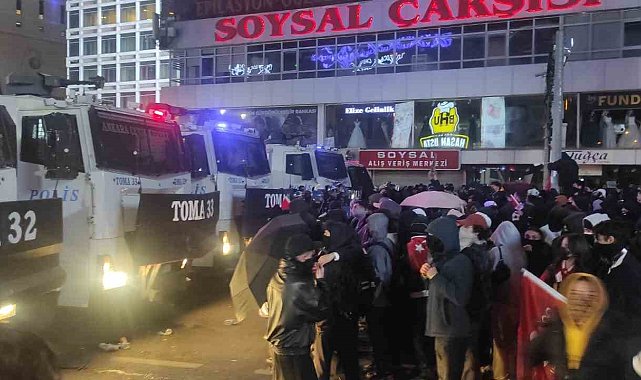 Başkentte protestolar devam etti