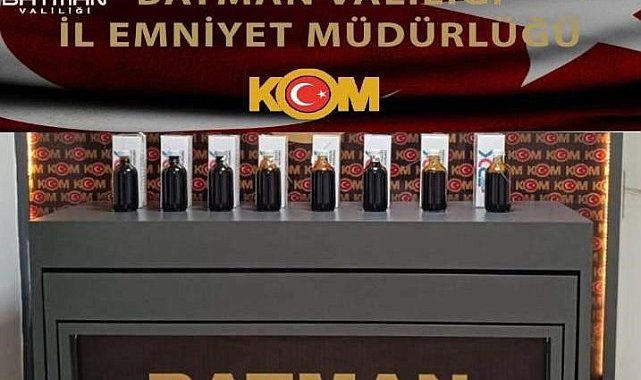 Batman'da 21 ton kaçak akaryakıt ele geçirildi
