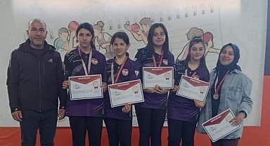 Bayburt takımı teniste ikinci oldu