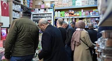Bayburt'ta bayram alışveriş telaşı yoğunluğuna neden oldu