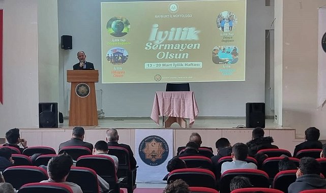 Bayburt'ta İyilik Haftası kutlandı
