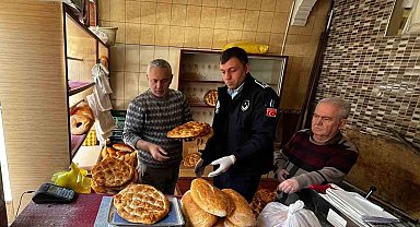 Bayburt'ta zabıta ekipleri fırın denetiminde
