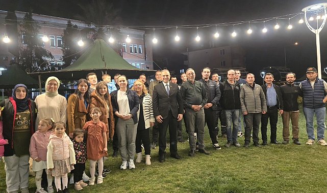 Bayırköy Belediyesi personelleri iftarda bir araya geldi