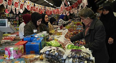 Bayram şekerleri ve çikolatalar tezgâhları renklendirdi