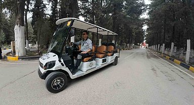 Bayram süresince mezarlıklarda ulaşım golf araçlarıyla sağlanacak