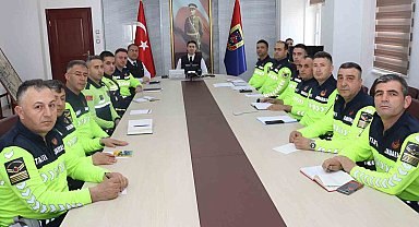 Bayram tatili öncesi jandarmadan trafik güvenliği toplantısı