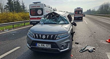 Bayram trafiğinde kaza: 6 yaralı