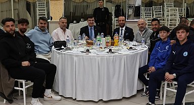 Belediye Kütahyaspor'un iftar programında genç sporcular bir araya geldi