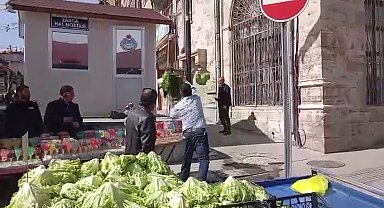 Belediyeyi protesto eden seyyar satıcının dükkanı olduğu ortaya çıktı
