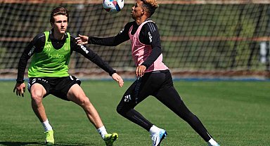 Beşiktaş, Galatasaray maçı hazırlıkarını sürdürdü