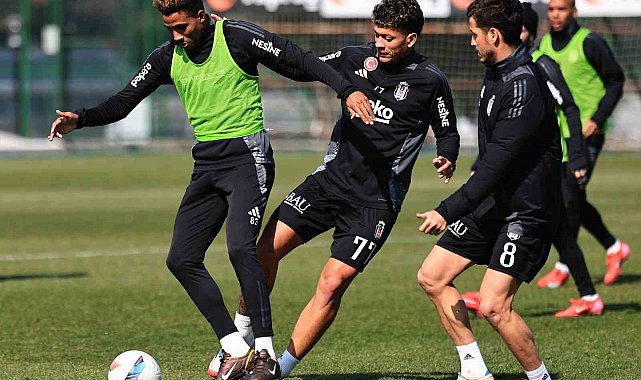 Beşiktaş, Gaziantep FK maçı hazırlıklarını sürdürdü