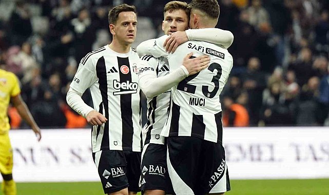 Beşiktaş sahasında 6 maçtır kaybetmiyor