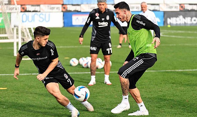 Beşiktaş'ta Galatasaray maçı hazırlıkları devam ediyor