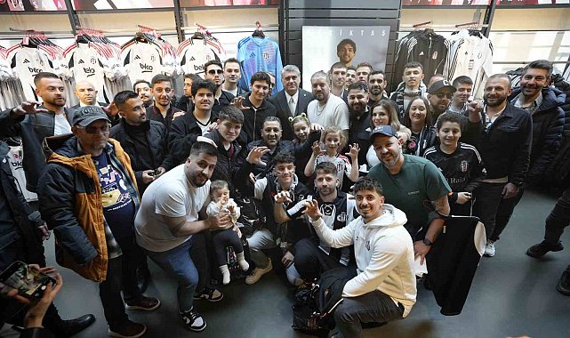 Beşiktaş'ta geleneksel bayramlaşma töreni yapıldı