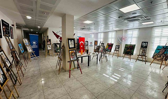 Besni'de 'Sen hangi renksin' resim sergisi açıldı