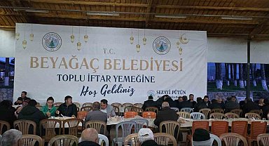Beyağaçlılar oruçlarını toplu iftar programında birlikte açtı