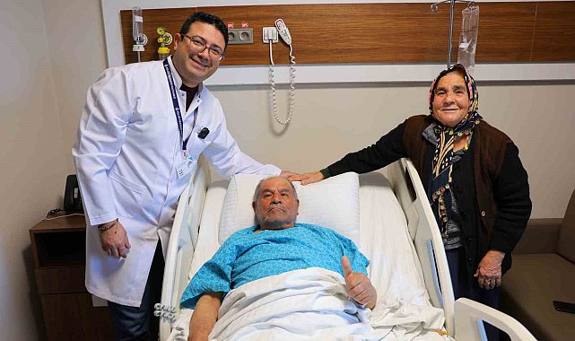 Beyin anjiyosu ile sağlığına kavuştu