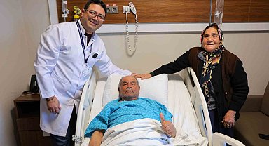 Beyin anjiyosu ile sağlığına kavuştu