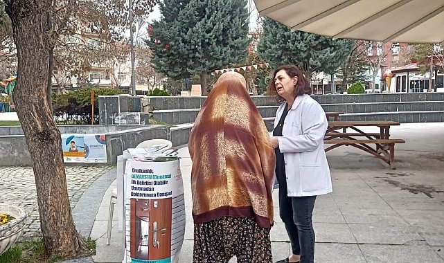 Beypazarı Sağlık Müdürlüğünden Yaşlılar Haftası bilgilendirmesi