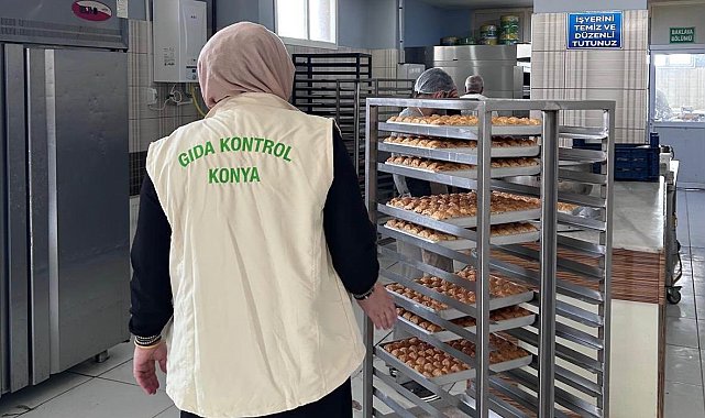 Beyşehir'de yaklaşan bayram öncesi gıda dedektifleri sahada