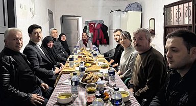 Bilecik Kaymakamı, şehit ailesinin sofrasına konuk oldu
