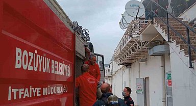 Bilecik'te AVM'de yangın paniği