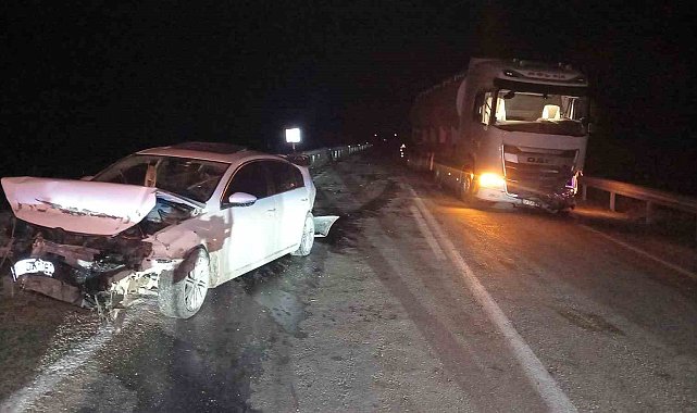 Bilecik'te feci kaza: 1 ölü, 2 yaralı