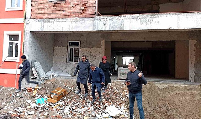 Bilecik'te KYK yurt inşaatı çalışmaları hız kazandı