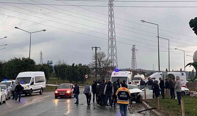 Bilecik'te trafik kazası: 7 yaralı