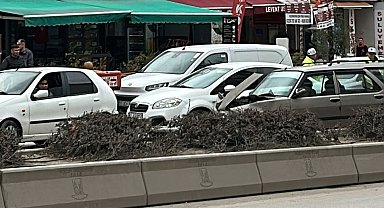 Bilecik'te zincirleme trafik kazası; 1 yaralı