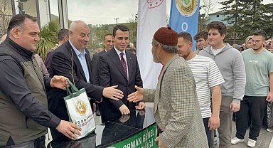 Binlerce kestane fidanı ücretsiz dağıtıldı