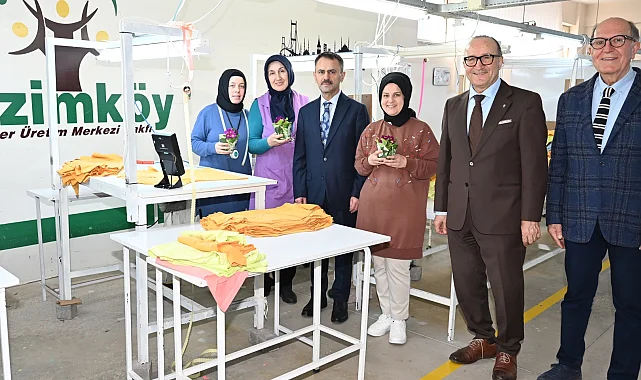 Bizimköy Engelliler Üretim Merkezi'nde özel kutlama