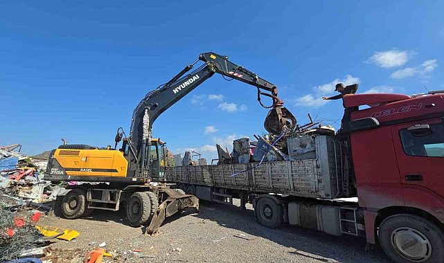 Bodrum'da 146 bin 600 kilogram hurda toplandı