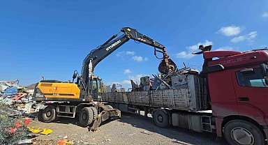 Bodrum'da 146 bin 600 kilogram hurda toplandı