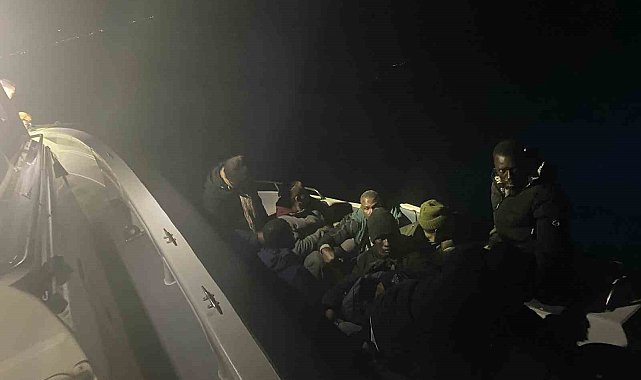 Bodrum'da 7 düzensiz göçmen yakalandı: 1 gözaltı