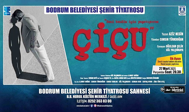 Bodrum'da Dünya Tiyatrolar Günü'nde ücretsiz oyun sahnelenecek
