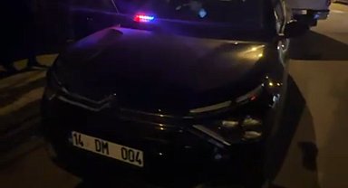 Bolu'da çakarlı ehliyetsiz sürücüye 333 bin lira ceza
